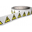 Hazard Labels On A Roll x250
