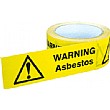 Warning Asbestos Tape