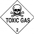 Toxic Gas Hazchem And Transport Labels