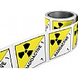 Radioactive Hazchem Labels On A Roll