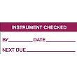 Instrument Checked Quality Labels