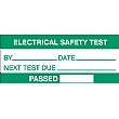 Electrical Safety Test Quality Labels