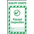 Passed Inspection Tye Tags