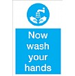 Now Wash Your Hands Sign