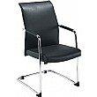 Waterloo Leather Visitor Chair