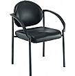Pinnacle Leather Visitor Armchair