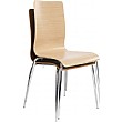 Wooden Stiletto Side Chair