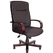 Uxbridge Black Leather Manager Chair