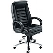 Montana Leather Manager Chair Black