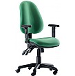 Oxford High Back Operator Chair Adjustable Arms
