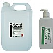 Alcohol Hand Gel In Dispenser