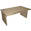 Panel End Double Wave Desks