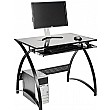 Harlem Glass Computer Desk