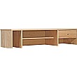Oakwood Rectangular Desk Hutch