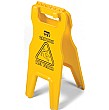Numatic Wet Floor Sign With Tray Fix Hooks 629044