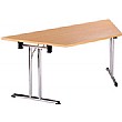 Trapezoidal Folding Table