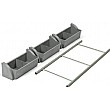Numatic NKA 113 Triple Half Tray Kit 629454