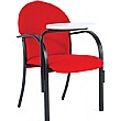 Saturn Steel Armchair With Writing Tablet