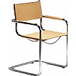 Delta Compound Leather Visitor Chair