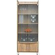 Trilogy Tall Glass Storage Unit
