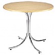 Chrome Bistro Table
