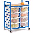Fruit Trolley With 8 Deep Trays