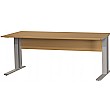 Facts Rectangular Cantilever Desk Beech