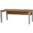 Facts Rectangular H Leg Desk Cherry