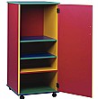 Multi Coloured Mobile TV Cabinet