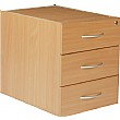 Modus 3 Drawer Fixed Desk Pedestals