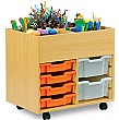 Art Storage 6 Tray Kinderbox Unit