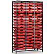 Gratnells 3 Column High 51 Tray Storage Rack