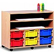 Art Storage 6 Tray Combination Unit