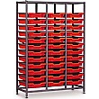 Gratnells 3 Column Midi 36 Tray Storage Rack