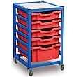 Gratnells Single Column Classroom Trolley
