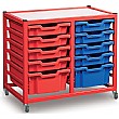 Gratnells 2 Column Classroom Trolley