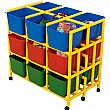 18 Cubby Mobile Storage
