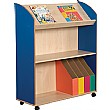 Two Shelf & Display Bookcase Unit