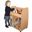 Mobile Book Trolley