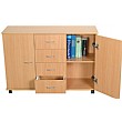 Mobile Cupboard With Drawers