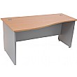 Opus Panel End Wave Desk