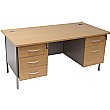 Opus H-Leg Rectangular Desks