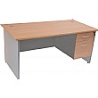 Opus Panel End Rectangular Desk