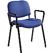 Swift Black Frame Conference Armchair