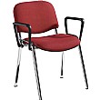 Swift Chrome Frame Conference Armchair