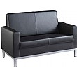 NEXT DAY Alvar 2 Seater Leather Sofa
