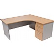 Opus Panel End Combi Desk