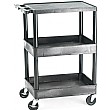 Super Strong 3 Shelf Service Trolley