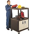 3 Shelf Super Strong Cabinet Trolley