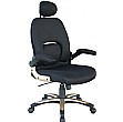 Fuji Fabric Manager Chair Black